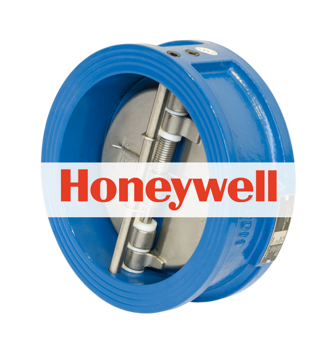 Клапан обратный межфланцевый 2-х створчатый DN300 PN16 диск нерж сталь Honeywell CV-SWB4-PN16-0300