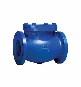 Клапан обратный фланцевый DN 50 PN16 Polix код 100600050  вес 5,2 кг