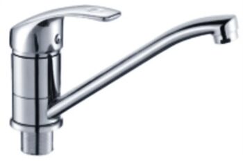 Смеситель Kolag для мойки корот гусак с гайкой  1327L- K03кор 18шт К